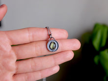 Load image into Gallery viewer, Moldavite Shadow Pendant