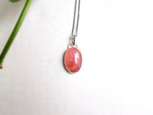 Load image into Gallery viewer, Rhodochrosite Oval Pendant 2
