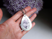 Load image into Gallery viewer, Gem Lepidolite Statement Pendant