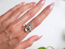 Load image into Gallery viewer, Size 9 Citrine Star Ring