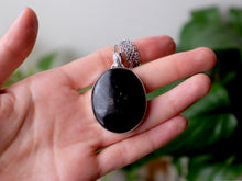 Load image into Gallery viewer, Black Tourmaline Pendant - Snake