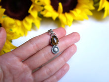 Load image into Gallery viewer, Sunflower Tiger Eye Pendant