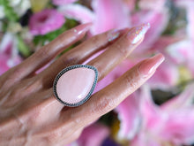 Load image into Gallery viewer, Made to order - Statement Rose Quartz Ring