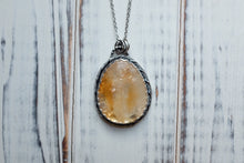 Load image into Gallery viewer, Statement Citrine Solar Plexus Pendant 2