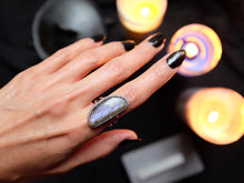 Load image into Gallery viewer, Size 10.5 Labradorite* ring