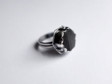 Load image into Gallery viewer, Size 5.25 Black Tourmaline Ring