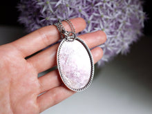 Load image into Gallery viewer, Oval Gem Lepidolite Pendant