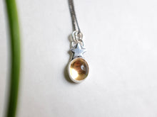 Load image into Gallery viewer, Citrine Star Pendant