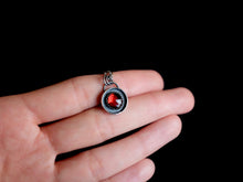 Load image into Gallery viewer, Garnet Shadow Pendant 2