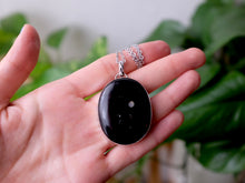 Load image into Gallery viewer, Black Tourmaline Pendant - Celtic