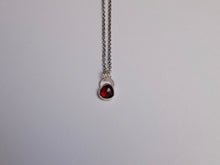 Load image into Gallery viewer, Rose Cut Garnet Pendant