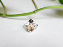 Load image into Gallery viewer, Size 9 Citrine Star Ring