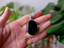 Load image into Gallery viewer, Black Obsidian Pendant - Celtic p