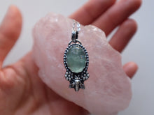 Load image into Gallery viewer, Honey Green Fluorite pendant