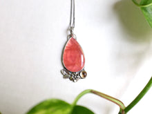 Load image into Gallery viewer, Rhodochrosite and Citrine Empress Pendant