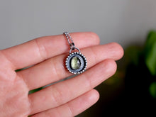Load image into Gallery viewer, Moldavite Shadow Pendant 4