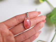 Load image into Gallery viewer, Rhodochrosite Oval Pendant 2