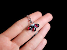 Load image into Gallery viewer, Triple Garnet Pendant 2