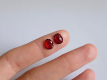 Load image into Gallery viewer, Garnet Drop Earrings - MADE TO ORDER