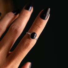 Load image into Gallery viewer, Size 5.5 Black Onyx Ring
