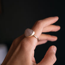 Load image into Gallery viewer, Size 9.5 Rose Quartz Ring
