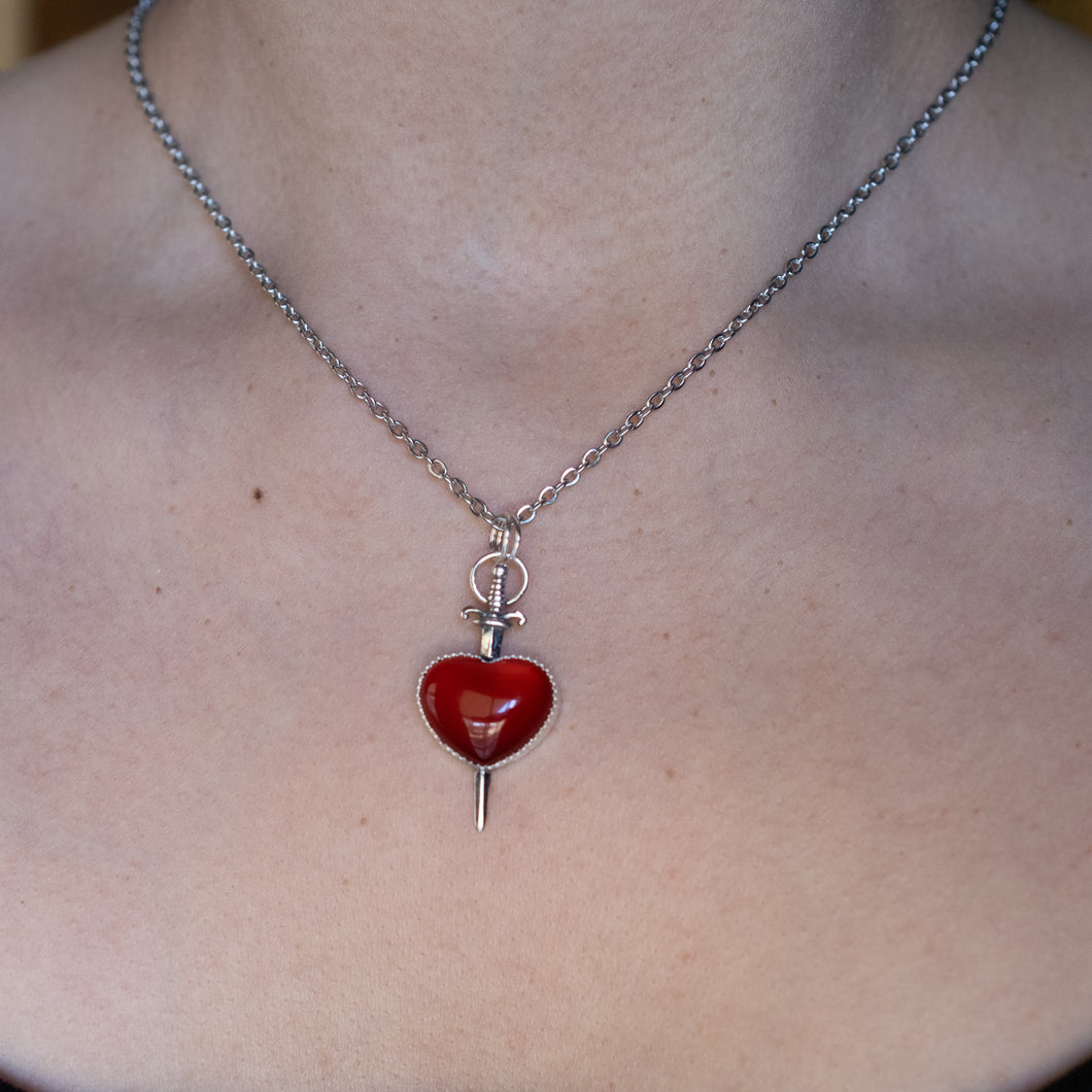 Carnelian Sword Pendant