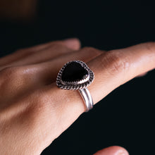 Load image into Gallery viewer, Size 10 Black Onyx Ring
