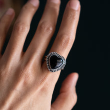 Load image into Gallery viewer, Size 10 Black Onyx Ring
