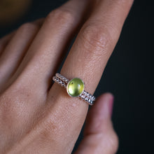Load image into Gallery viewer, Size 9 Peridot Ring
