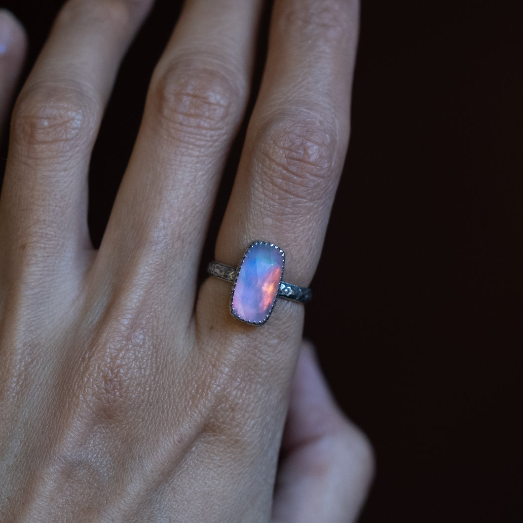 Size 6.75 Aurora Opal Ring
