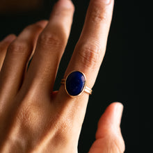 Load image into Gallery viewer, Size 7 Lapis Lazuli Ring
