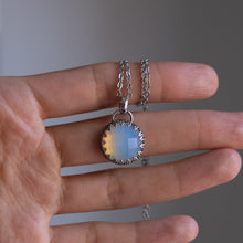 Load image into Gallery viewer, Faceted Opalite Pendant
