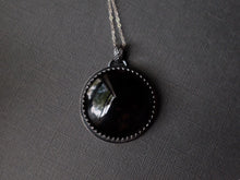 Load image into Gallery viewer, Rainbow Obsidian* pendant
