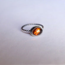 Load image into Gallery viewer, Size 8 Amber ring
