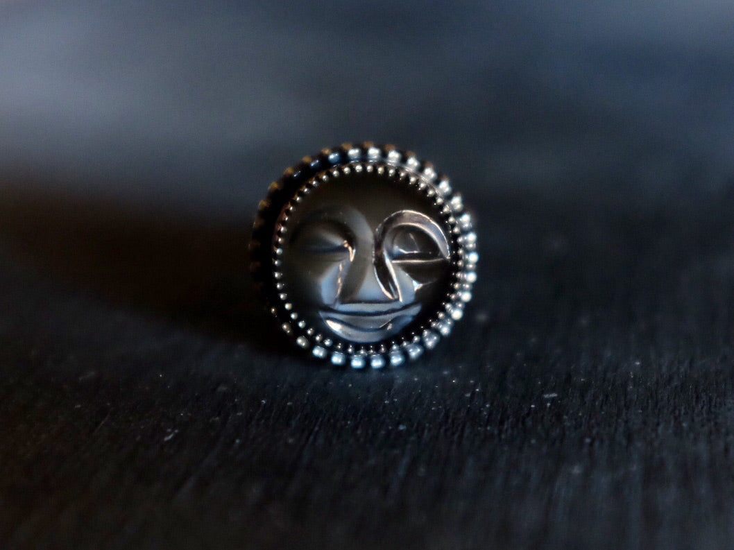 Size 8 New Moon Ring