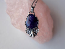 Load image into Gallery viewer, Honey Charoite pendant
