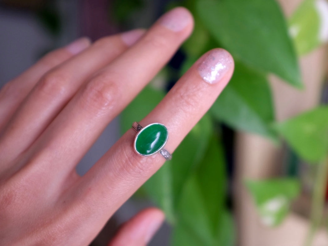 Size 6.75 Jade Ring