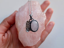 Load image into Gallery viewer, Growth Rose Quartz pendant

