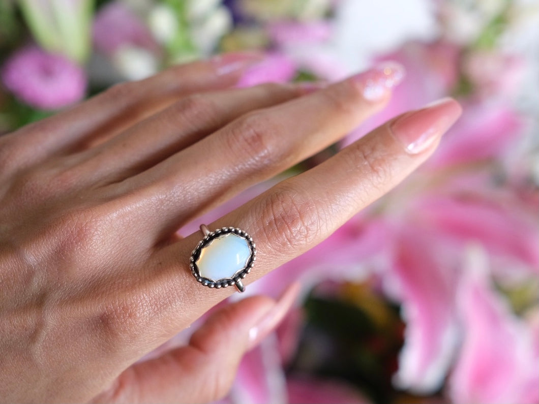 Size 8 Opalite Ring