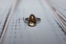 Load image into Gallery viewer, Size 8 Citrine ring
