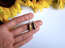 Load image into Gallery viewer, Tiger Eye Earrings
