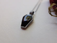 Load image into Gallery viewer, Lily Coffin Pendant
