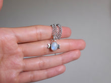 Load image into Gallery viewer, Triple Moon Moonstone Pendant
