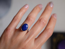 Load image into Gallery viewer, Size 5 Lapis Lazuli Ring
