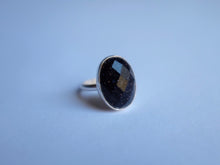 Load image into Gallery viewer, Blue Goldstone ring - Made to order
