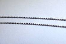 Load image into Gallery viewer, 25&quot; Sterling Silver Oxidized Chain
