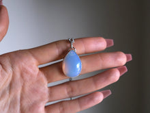 Load image into Gallery viewer, Pear Shaped Opalite Pendant - Open
