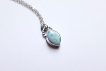 Load image into Gallery viewer, Marquise Larimar pendant
