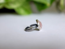 Load image into Gallery viewer, Size 5 Faceted Rose Quartz Ring
