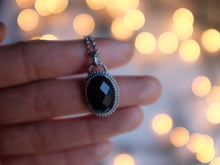 Load image into Gallery viewer, Faceted Blue Goldstone Pendant
